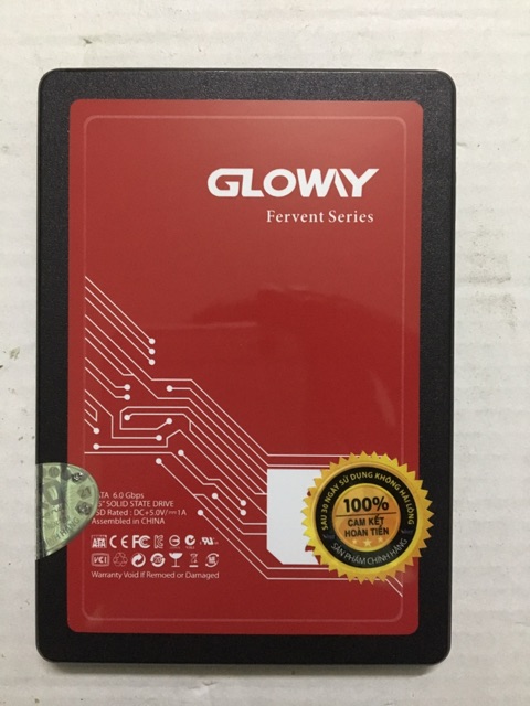 Ssd 120G Gloway chính hãng cho PC và Laptop- Tặng kèm Cáp sata - Cài win Free