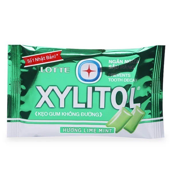 Kẹo gum không đường Lotte Xylitol [xilytol, xilitol, xylytol]