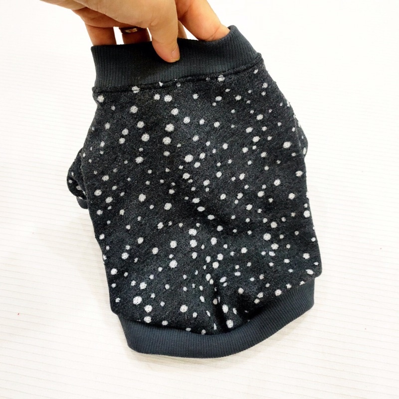Áo sơ mi mùa hè hoạ tiết chấm bi thời trang dành cho thú cưng, Quần áo dành cho chó mèo LaLi Petfashion