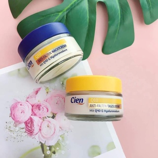 Kem dưỡng da Cien Q10 Đức (1 cặp 2 lọ ngày đêm)