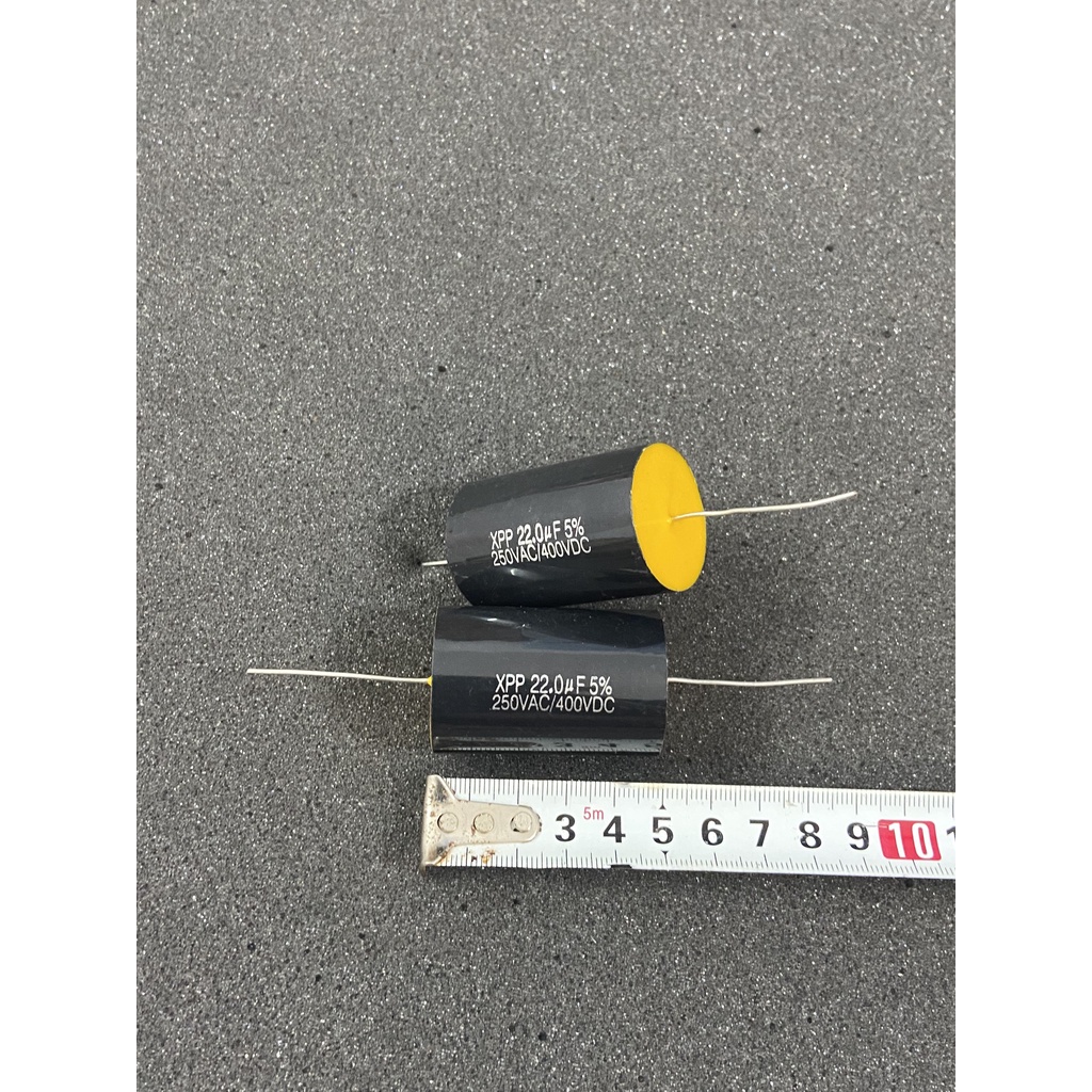 Tụ lọc phân tần cản loa treble 22uf 400v hàng cao cấp