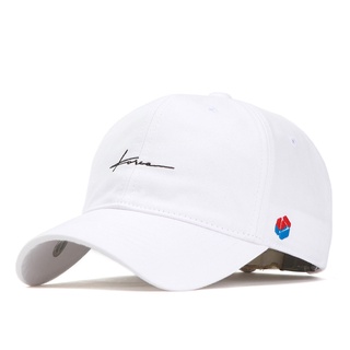 Mũ lưỡi trai nón kết PREMI3R P0002 G4 Korea sign white mũ lưỡi trai phong cách hàn quốc phong 100% cotton