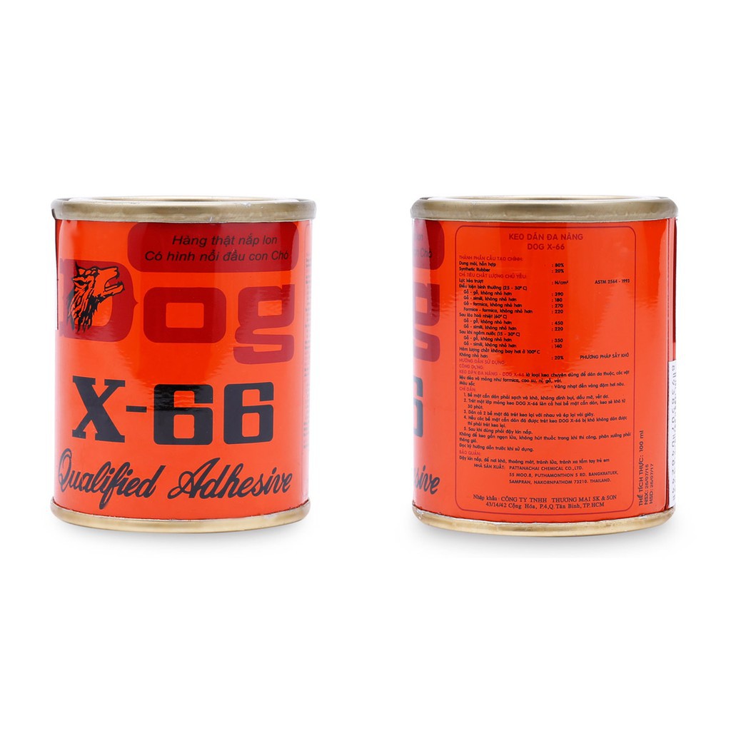 Keo Con Chó (DOG) X-66 Thái 100ml - 200ml