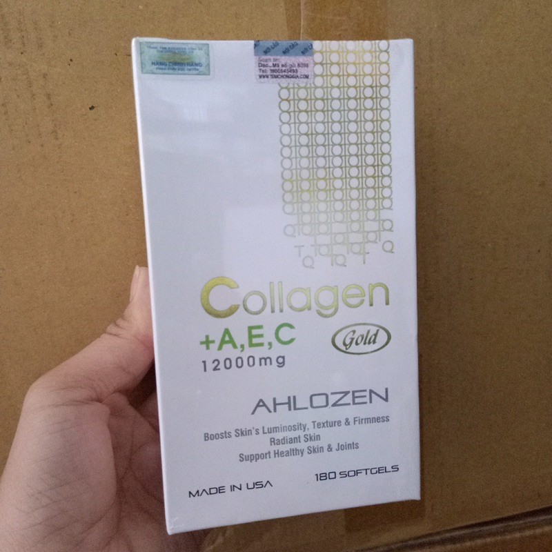 Viên uống collagen AEC 12000mg chính hãng