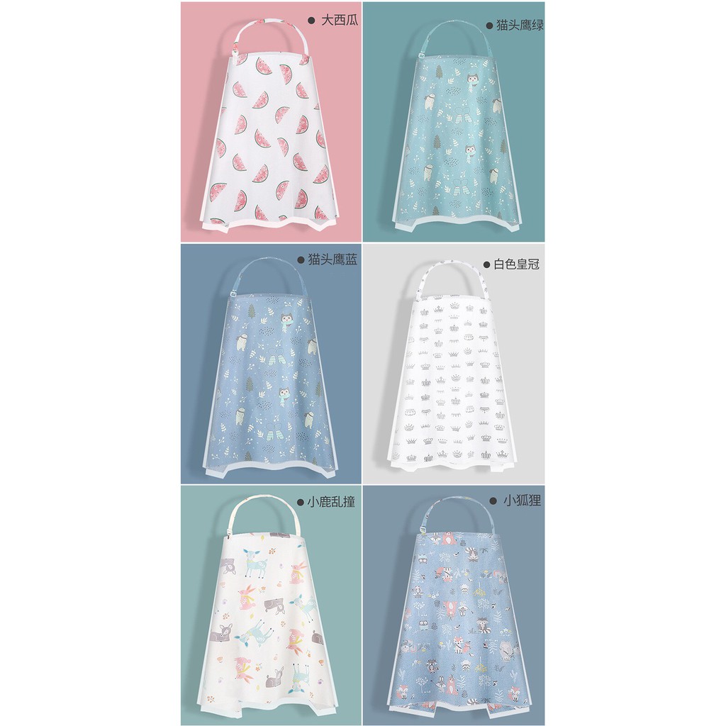 Khăn che đi nắng/hút sữa/bé bú/ che xe đẩy DD162