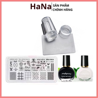 Con dấu in móng Silicon, mưc in, khuôn in nail
