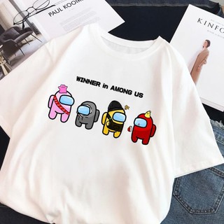 NEW- Áo Thun Tay Lỡ Unisex AMONG US Hot Game 2020 - HÀNG ĐỘC QUYỀN