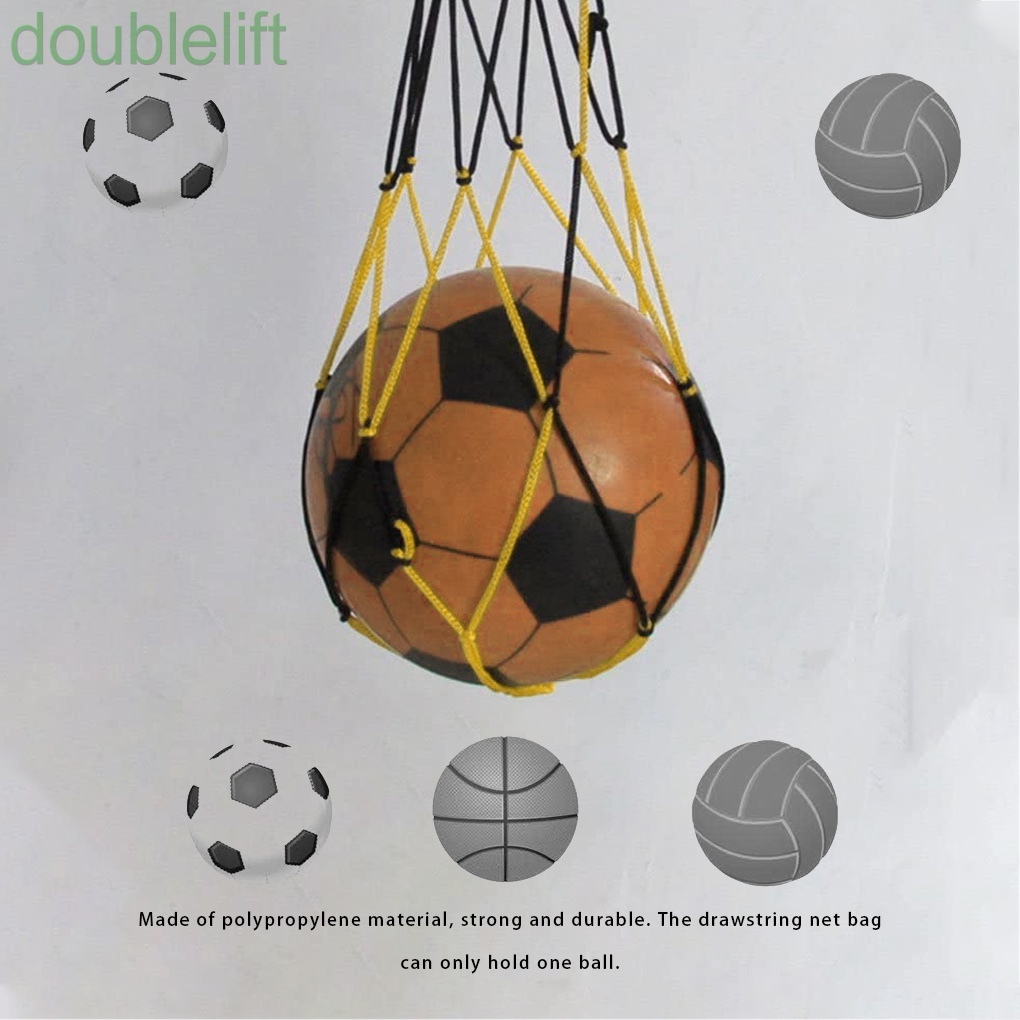Túi lưới dây rút đựng bóng đa năng linh hoạt