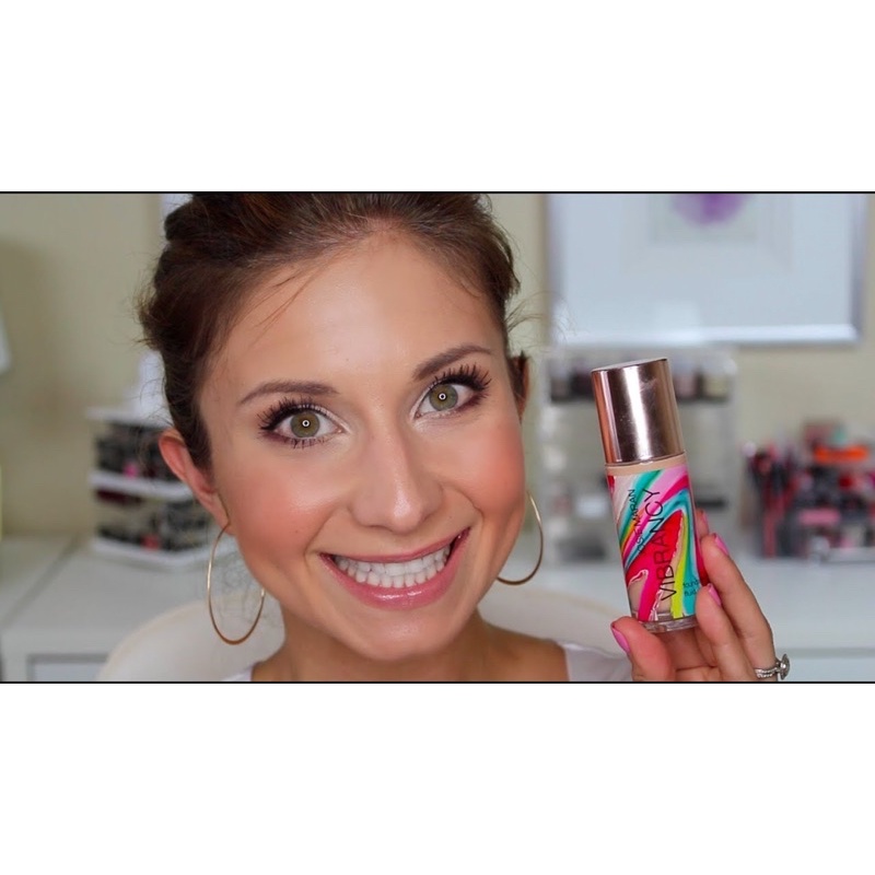 🌳 Kem nền Josie Maran Vibrancy Argan oil foundation fluid 5ml