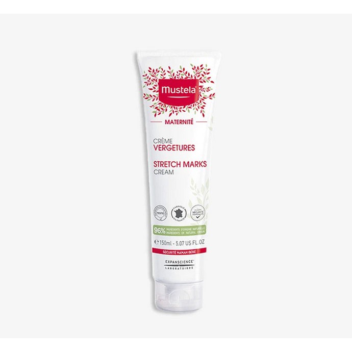 Kem Dưỡng Ngăn Ngừa Rạn Da Cho Mẹ Bầu Stretch Marks Prevention Cream Mustela 150ml