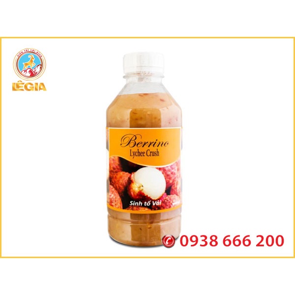 Sinh Tố BERRINO Vải 1L (LYCHEE SMOOTHIE BASE)