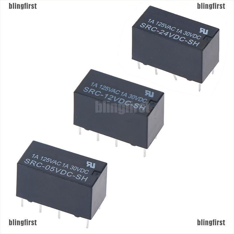 Rơ le 8 chân SRC-05VDC-SH SRC-12VDC-SH SRC-24VDC-SH 5V 12V 24V