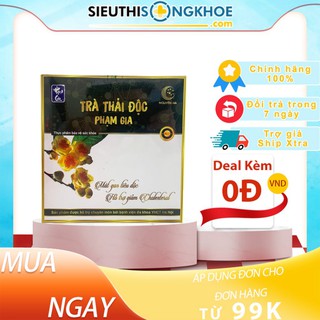 Trà thải độc phạm gia - hỗ trợ thải độc gan, mát gan