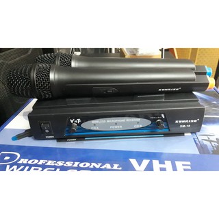 [Tặng 2 chống lăn micro] Micro Karaoke Không Dây SUNRISE SM18 / AK2000