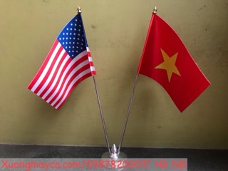 Cờ để bàn việt mỹ