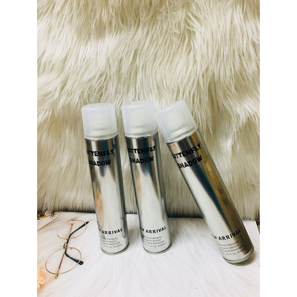 { CHINH HANG ] Keo Bạc Xịt Tóc Buttrelfy Shawdow CHUAN LOAI 1