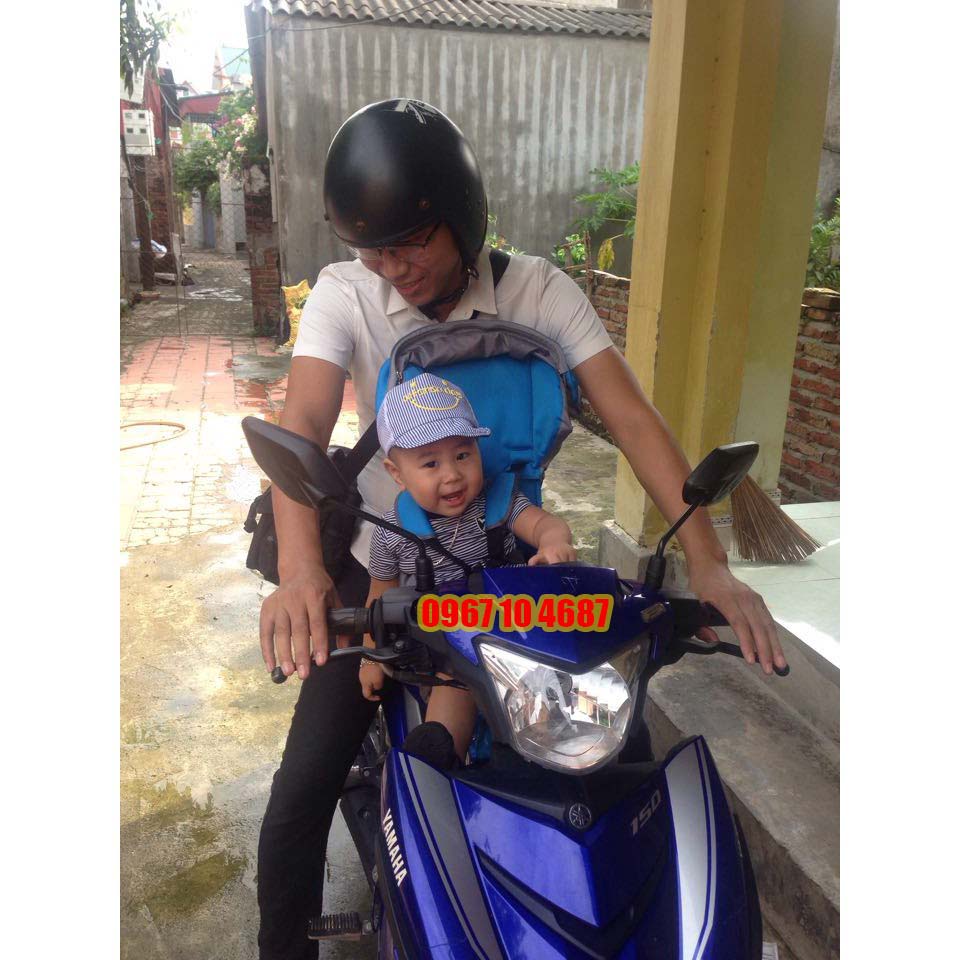 Ghế Ngồi Xe Máy Thông Minh cho bé Beesmart X1