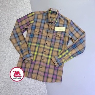 Áo Sơ Mi Nam Dài Tay kẻ Caro phong cách unisex nhiều màu Thời Trang mẫu mới siêu hot E01
