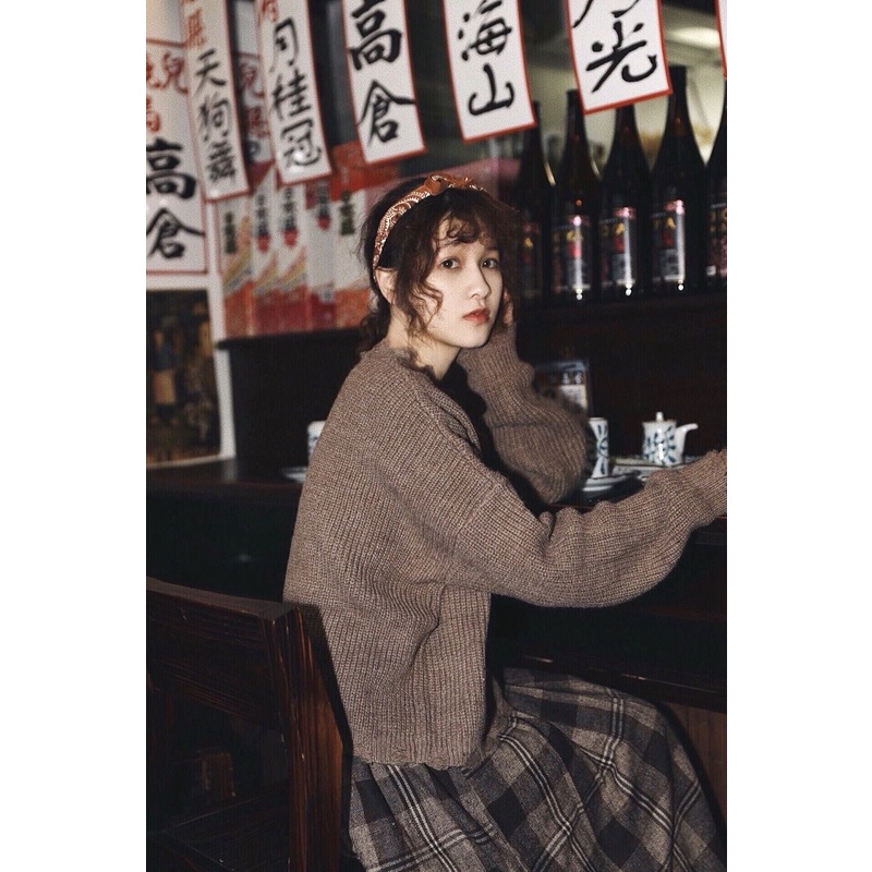 Áo len vintage - Hàng sẵn