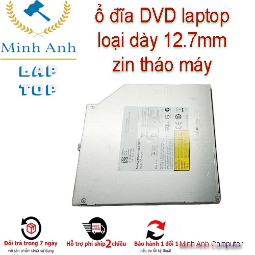 ổ đĩa laptop dày và mỏng 12.7mm , 9.5mm zin tháo máy