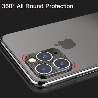 For iPhone 11 Pro Max Back Camera Case Cover For iphone 11 Pro Camera Protector Metal Rear Lens Ring