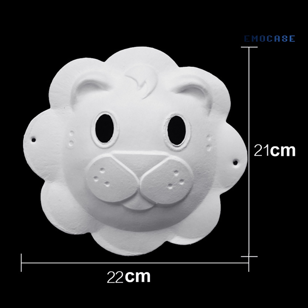 Mặt Nạ Hóa Trang Màu Vàng Bằng Bột Dùng Cho Trẻ Mẫu Giáo