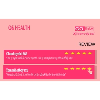 Xịt tan ráy tai GO-RAY