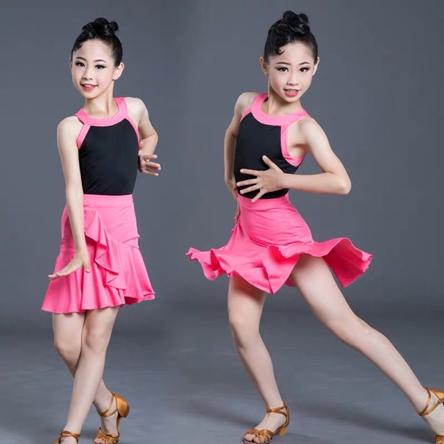 Đầm khiêu vũ dance bé gái