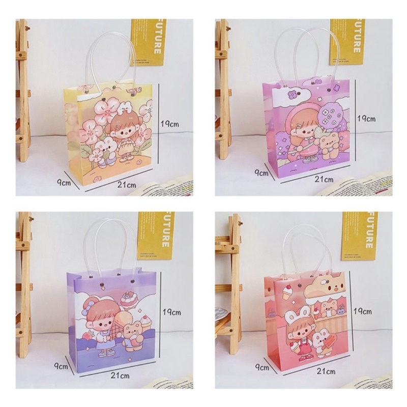 Túi xách nhựa dẻo cute