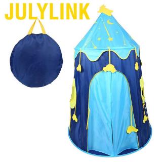 Julylink Cartoon Funny Folding Indoor Castle Kid Tent Play for Children Gift Game