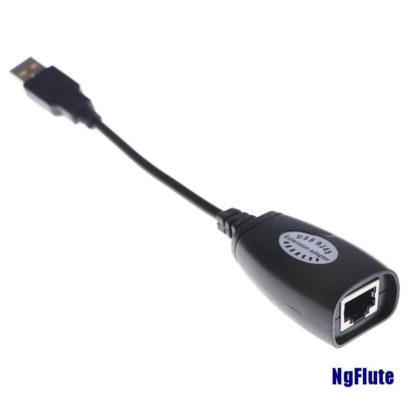 Bộ Thiết Bị Mở Rộng Cổng Usb Rj45 Cat5e / 6 Lan Chuyên Dụng Chất Lượng Cao