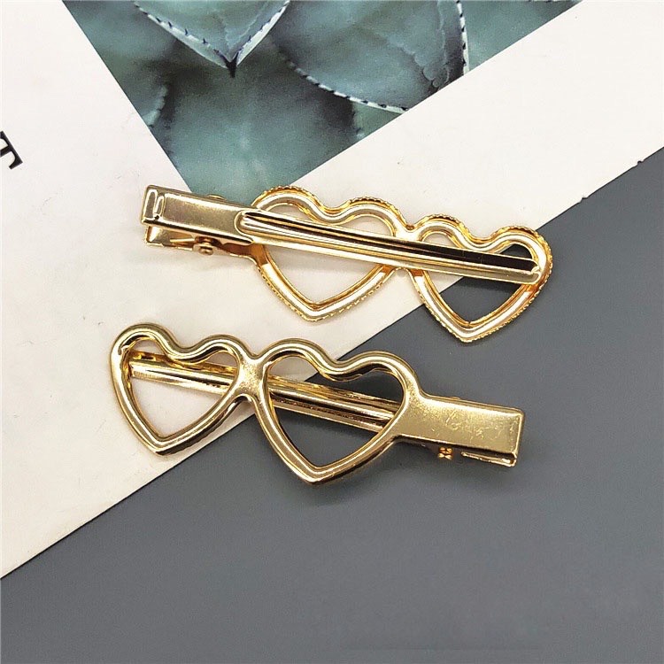Kẹp Tóc Bằng Kim Loại Nhiều Hình Kiểu Dáng Thời Trang Dễ Thương