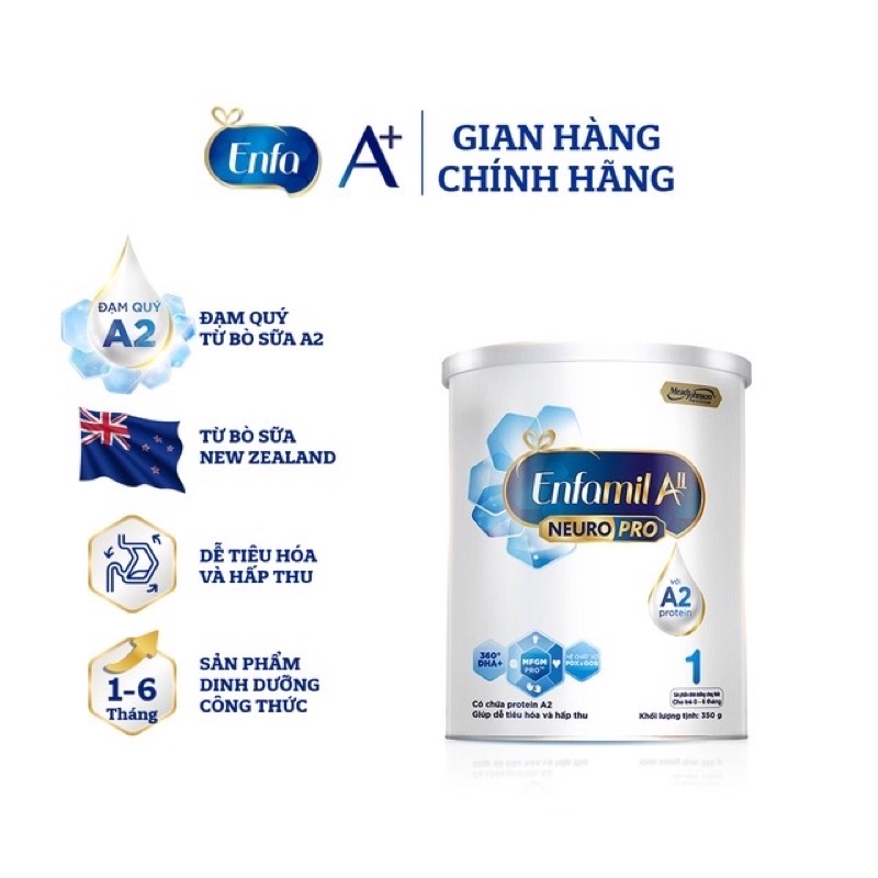 Sữa Bột Enfamil A2 Neuropro 1 – 350g