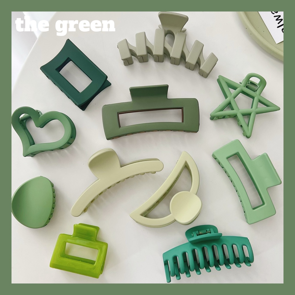 Kẹp Tóc Cá Mập Lớn Phong Cách Hàn Quốc