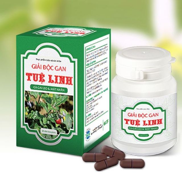 GIẢI ĐỘC GAN TUỆ LINH LỌ 60 VIÊN