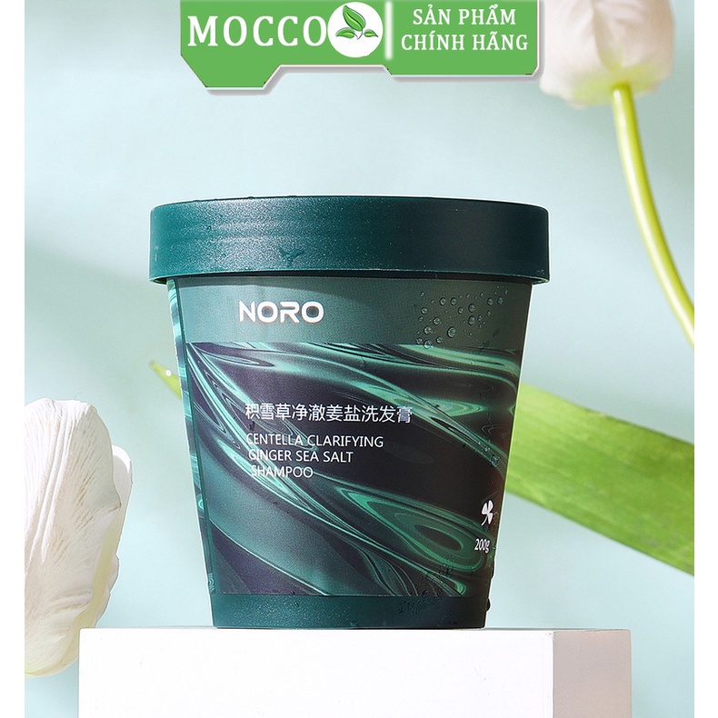 Tẩy da chết da đầu NORO kiểm soát dầu nhờn giảm gầu bết tóc cao cấp MOCCO nôi địa trung HXVS011