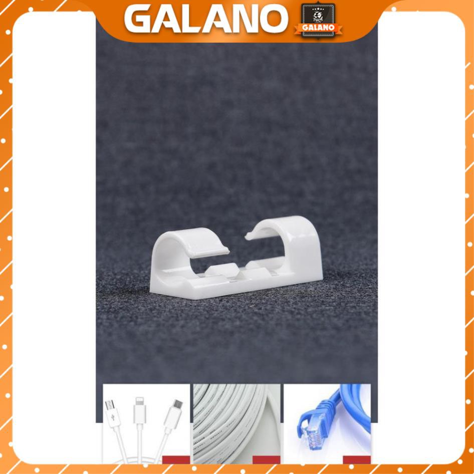 Nẹp dây điện GALANO kẹp dây điện, sạc, chuột, bàn phím gọn gàng bàn làm việc HG-001200