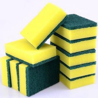 Sỉ 120 miếng xốp rửa chén bát xoong nồi tiện dụng