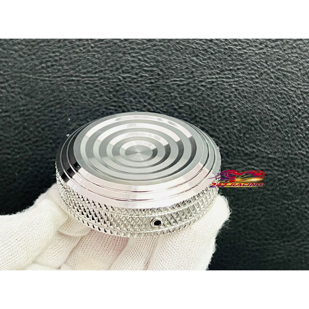Nắp Xăng Inox 304 CNC mẫu THÁI 001 gắn được nhiều loại xe máy