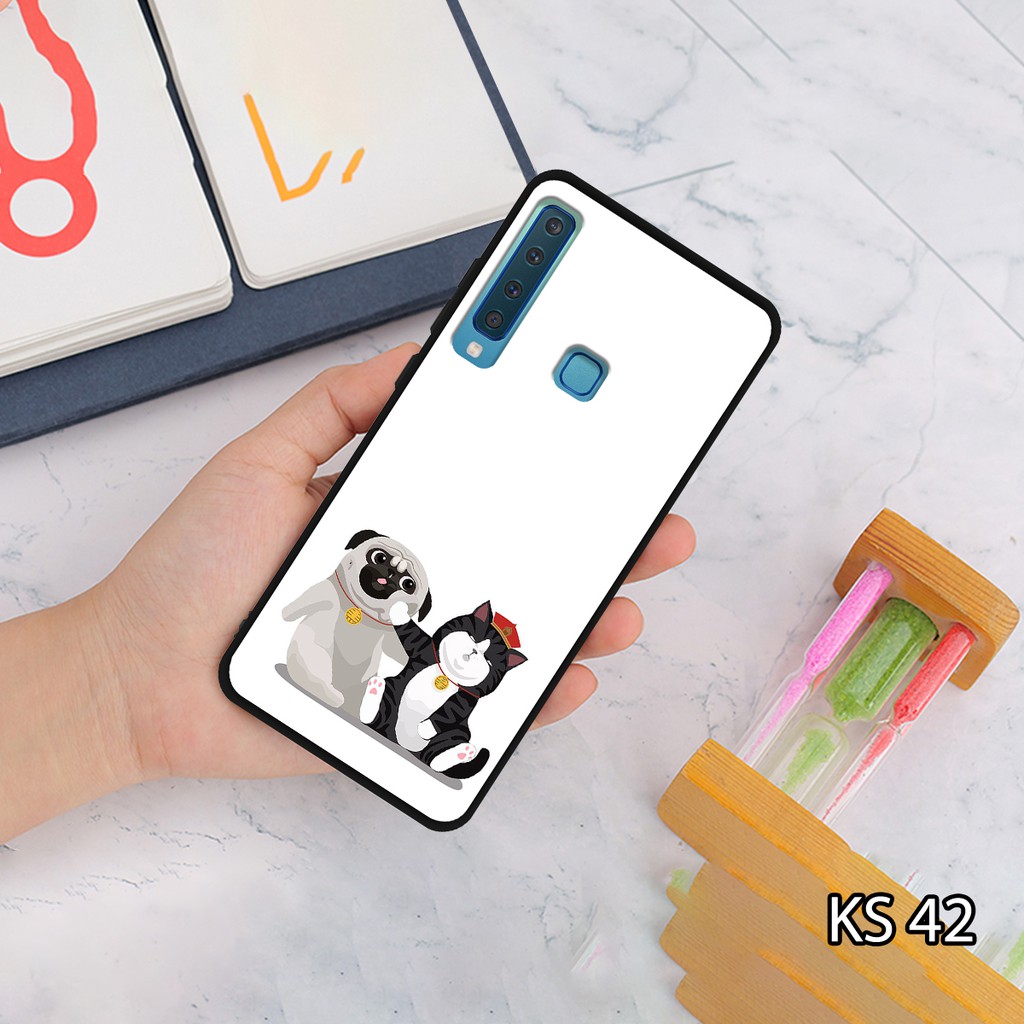 Ốp lưng SamSung A7-2018/A9-2018 in hình Chó Mèo Sociu_KINGSTORE.HN_Ốp SS A750/A950