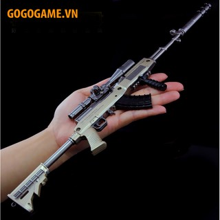 Mô Hình Trưng Bầy SKS Pubg 36CM Thép – Tặng Kèm Kệ Trưng Bầy