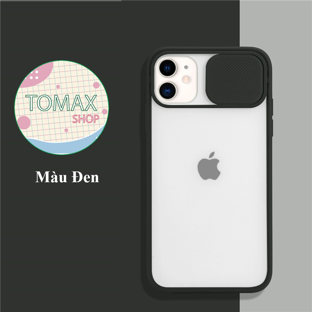 Ốp Iphone Che Camera Trơn Nhiều Màu Các Dòng Iphone 7/7plus/8/8plus/x/xr/xs/11/12/pro/max/plus/promax [Tomax Shop]