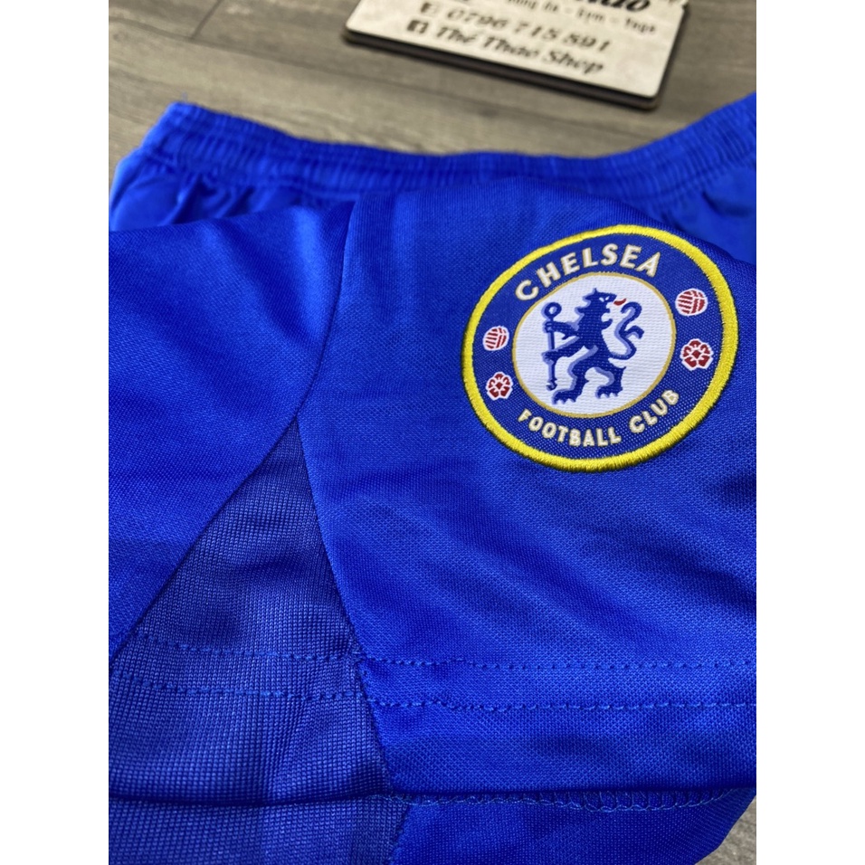 [SUPER THÁI] Áo bóng đá CLB Chelsea xanh vải mè Thái cao cấp giải 2023 (40-85kg)
