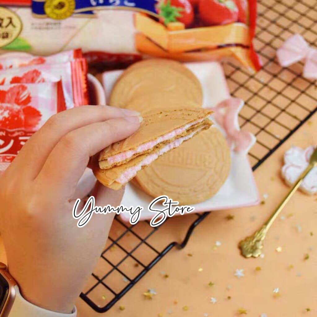 Bánh Quy Vị Kem Dâu Bourbon