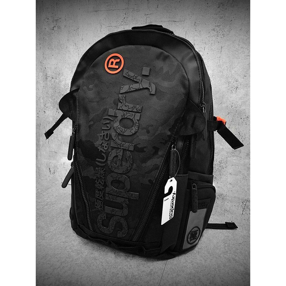 Balo Superdry Buff Tarp Camo Black