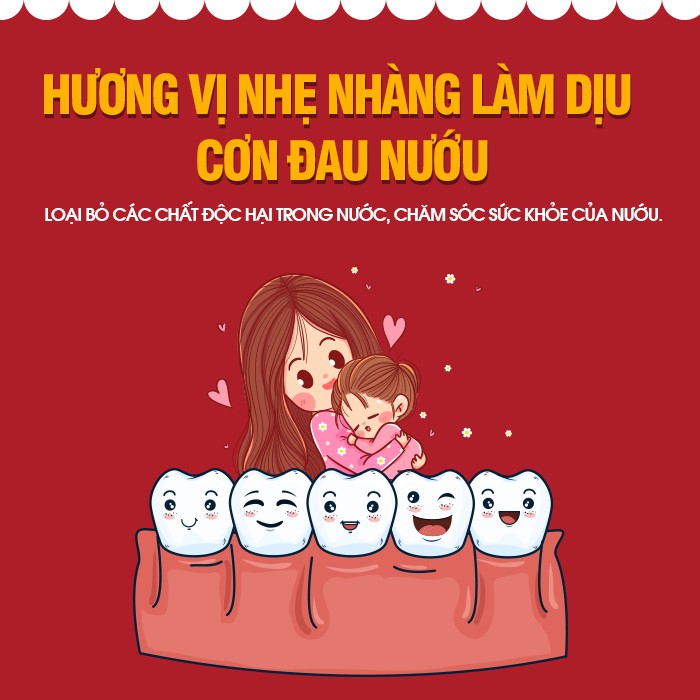 Nước súc miệng Nha Diệu Ngọc phòng chống viêm do sâu răng, viêm chân răng