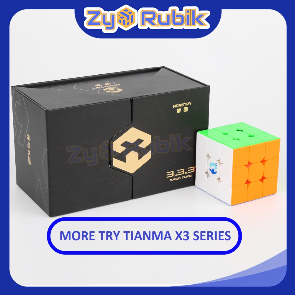 Rubik 3x3 TianMa X3 - Khối Lập Phương 3 Tầng 4 Phiên Bản ( Có Nam Châm ) - Moretry Tianma X3 - Zyo Rubik