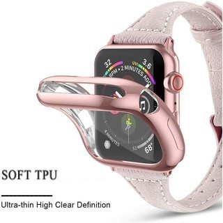 Ốp Dẻo Bảo Vệ Màn Hình Cho Đồng Hồ Thông Minh Apple Watch Series 7/6/SE/5/4/3/2/1 Size 38-40-4-42-44-45mm
