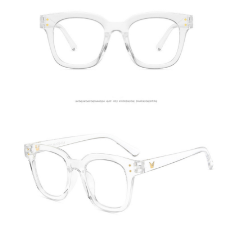 Mắt kính thiết kế gọng vuông phong cách Hàn Quốc trẻ trung cho nữ | BigBuy360 - bigbuy360.vn