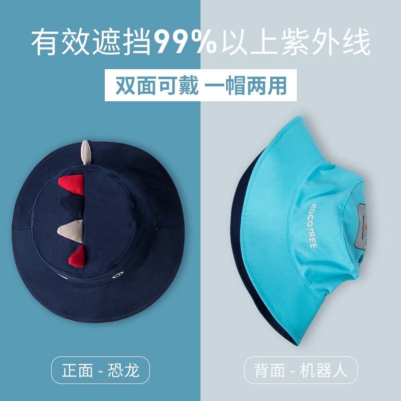 Mũ vải chống tia cực tím cho bé hiệu Kocotree